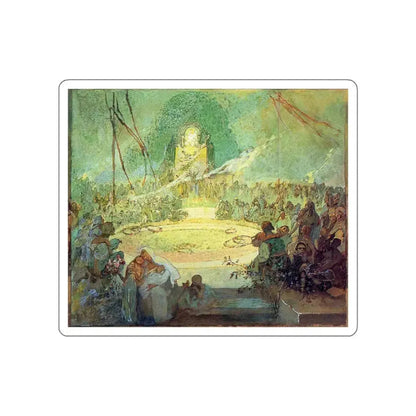 MUCHA, Alphonse Maria - 184 (Artwork) STICKER Vinyl Die-Cut Decal White Die-Cut 3 Inch - The Sticker Space