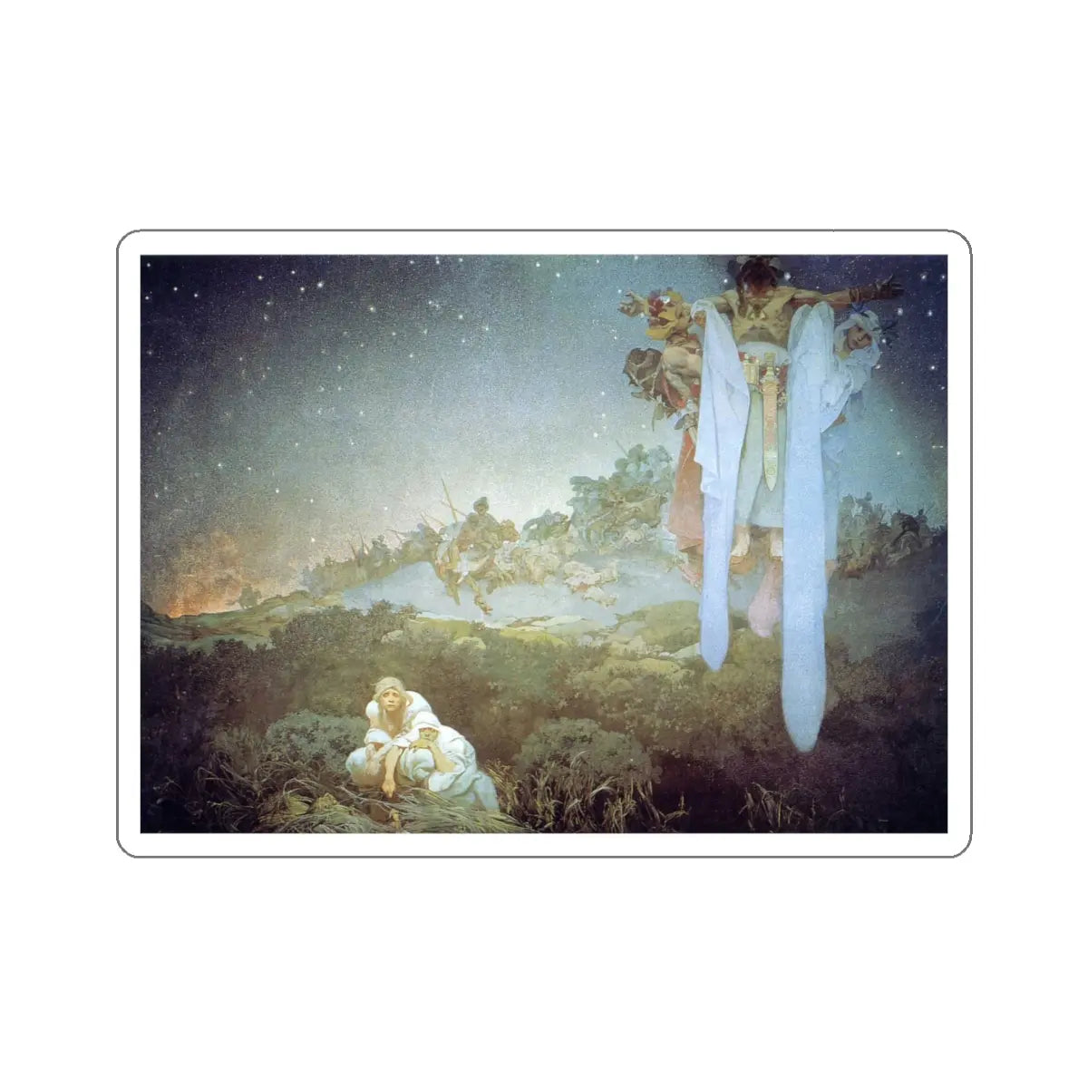 SKU:31796921132313424357 Sticker types:White Shape:Die-Cut Sizes:6" × 6"