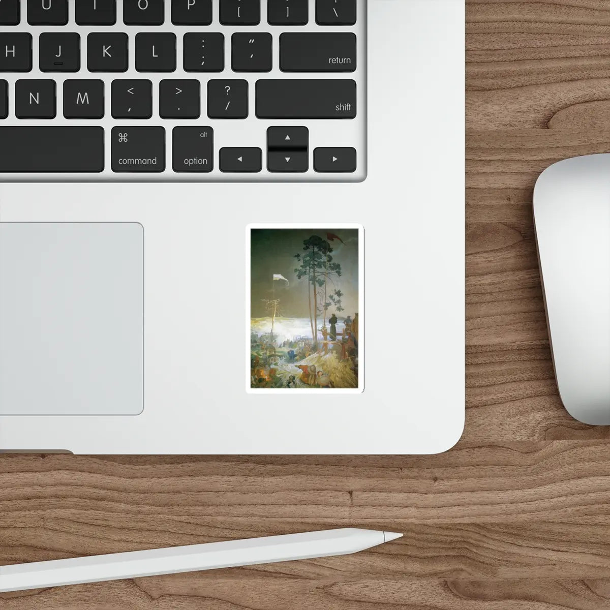 SKU:10405565242699214715 Sticker types:White Shape:Die-Cut Sizes:3" × 3"