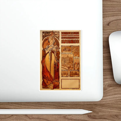 SKU:80522100513994345344 Sticker types:White Shape:Die-Cut Sizes:5" × 5"