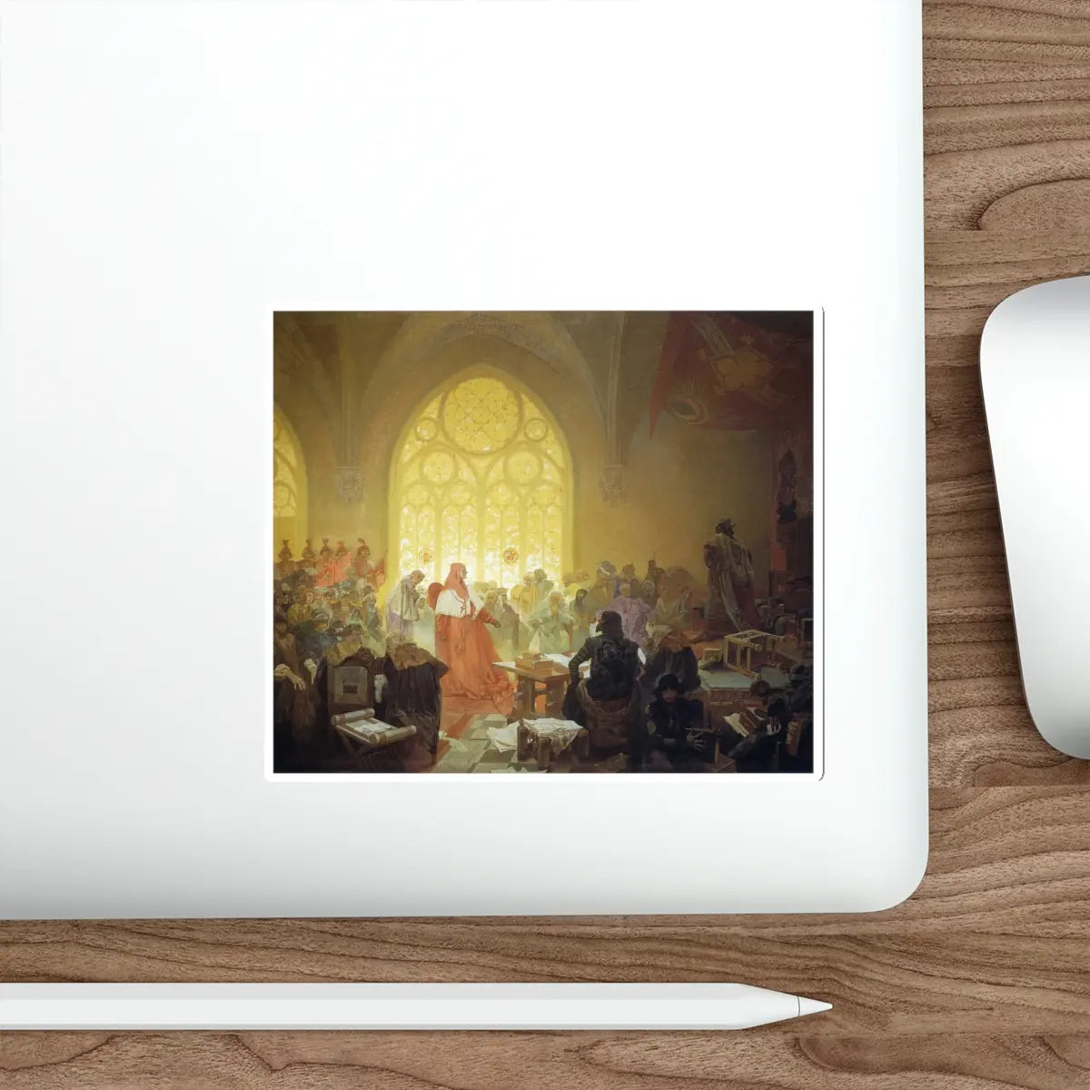 SKU:30706450869884880634 Sticker types:White Shape:Die-Cut Sizes:5" × 5"