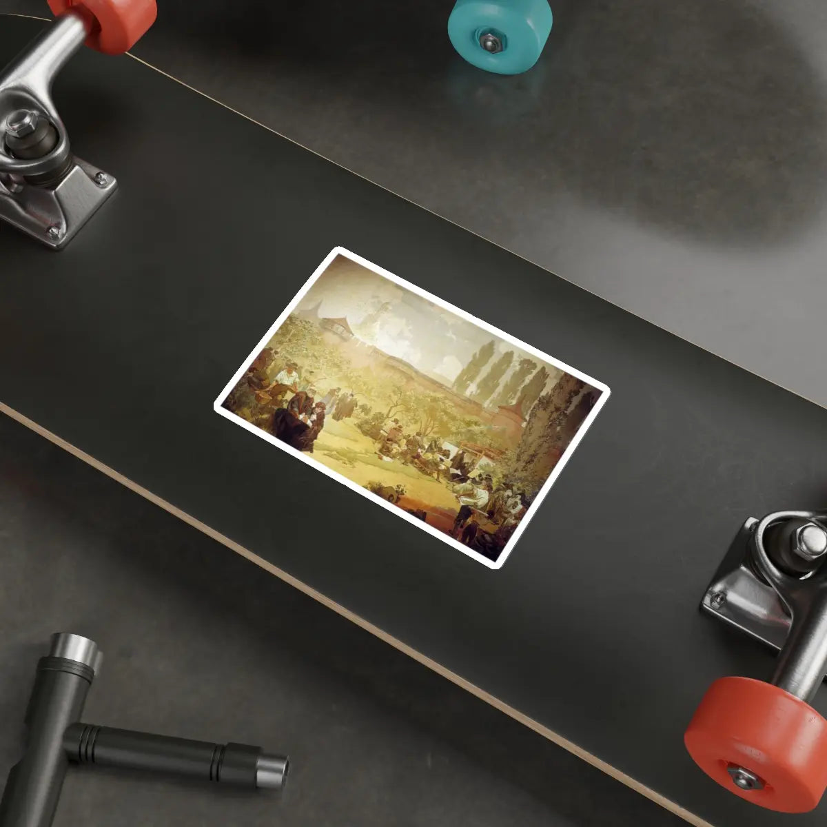SKU:28722503570518994883 Sticker types:White Shape:Die-Cut Sizes:6" × 6"