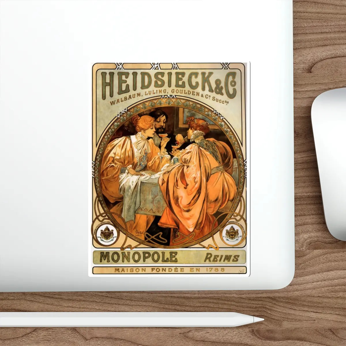 SKU:23302302803753708659 Sticker types:White Shape:Die-Cut Sizes:6" × 6"