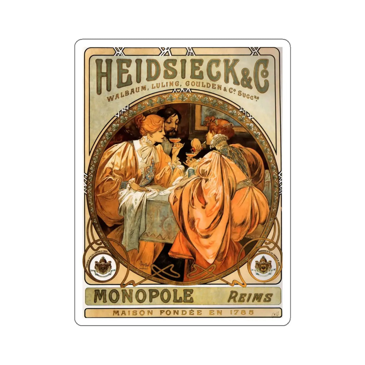 SKU:32067916653138486924 Sticker types:White Shape:Die-Cut Sizes:3" × 3"