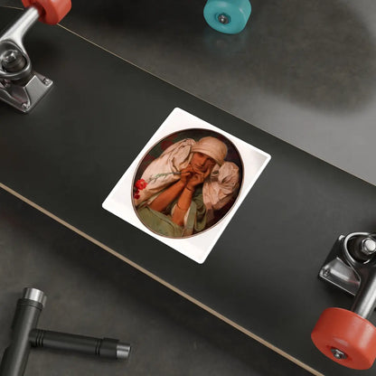 SKU:29687661331059616261 Sticker types:White Shape:Die-Cut Sizes:5" × 5"