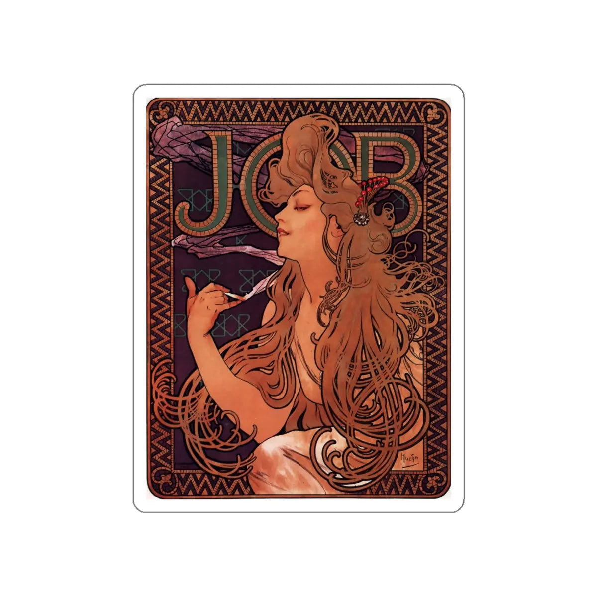 SKU:21977691301328221201 Sticker types:White Shape:Die-Cut Sizes:6" × 6"