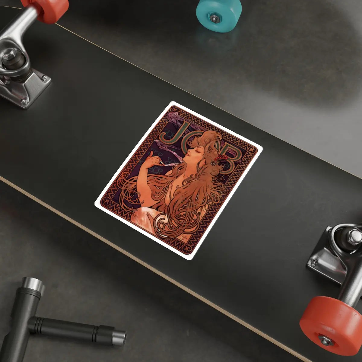 SKU:21977691301328221201 Sticker types:White Shape:Die-Cut Sizes:6" × 6"