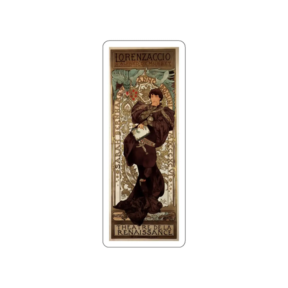 SKU:26197707750266964425 Sticker types:White Shape:Die-Cut Sizes:3" × 3"