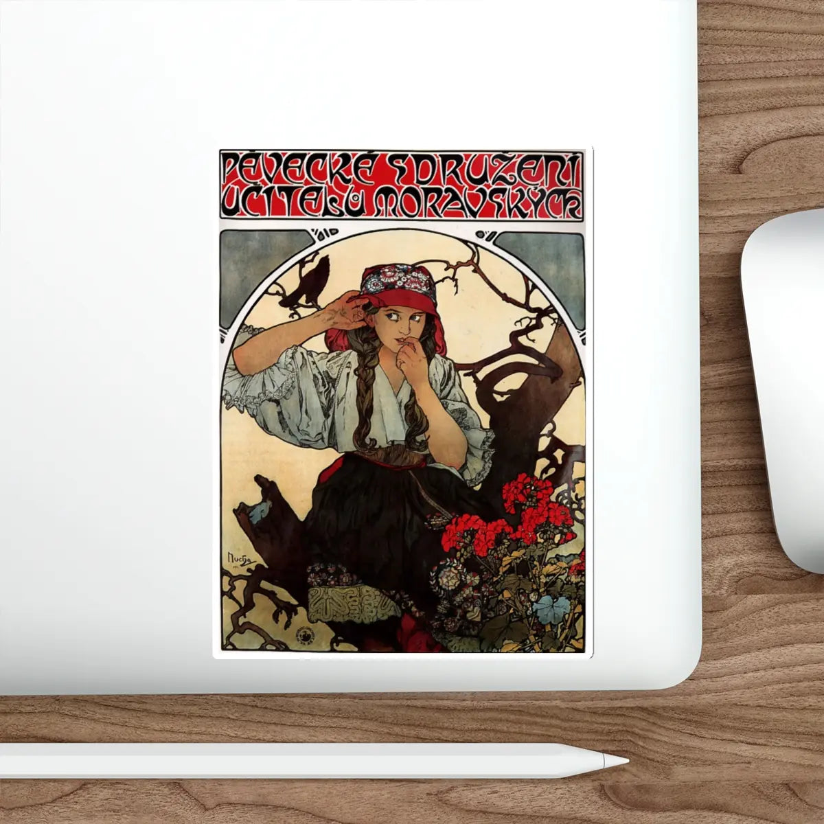 SKU:10288120963802415007 Sticker types:White Shape:Die-Cut Sizes:6" × 6"