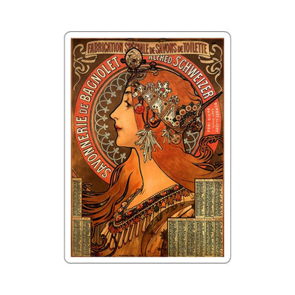 SKU:21047291637740406287 Sticker types:White Shape:Die-Cut Sizes:3" × 3"