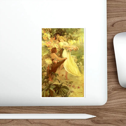SKU:25232865717152297657 Sticker types:White Shape:Die-Cut Sizes:5" × 5"
