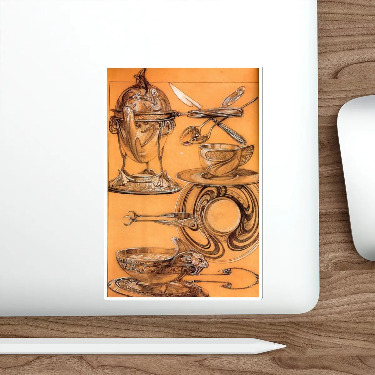 SKU:10544311410878342187 Sticker types:White Shape:Die-Cut Sizes:6" × 6"