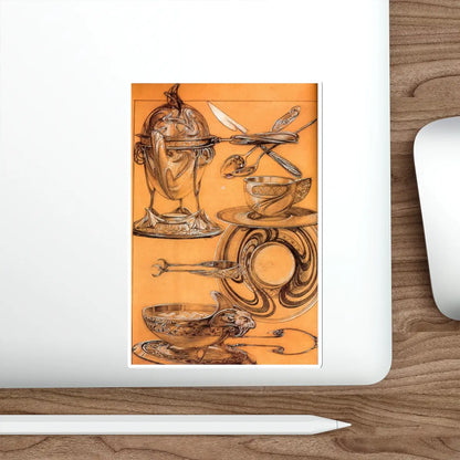 SKU:10544311410878342187 Sticker types:White Shape:Die-Cut Sizes:6" × 6"
