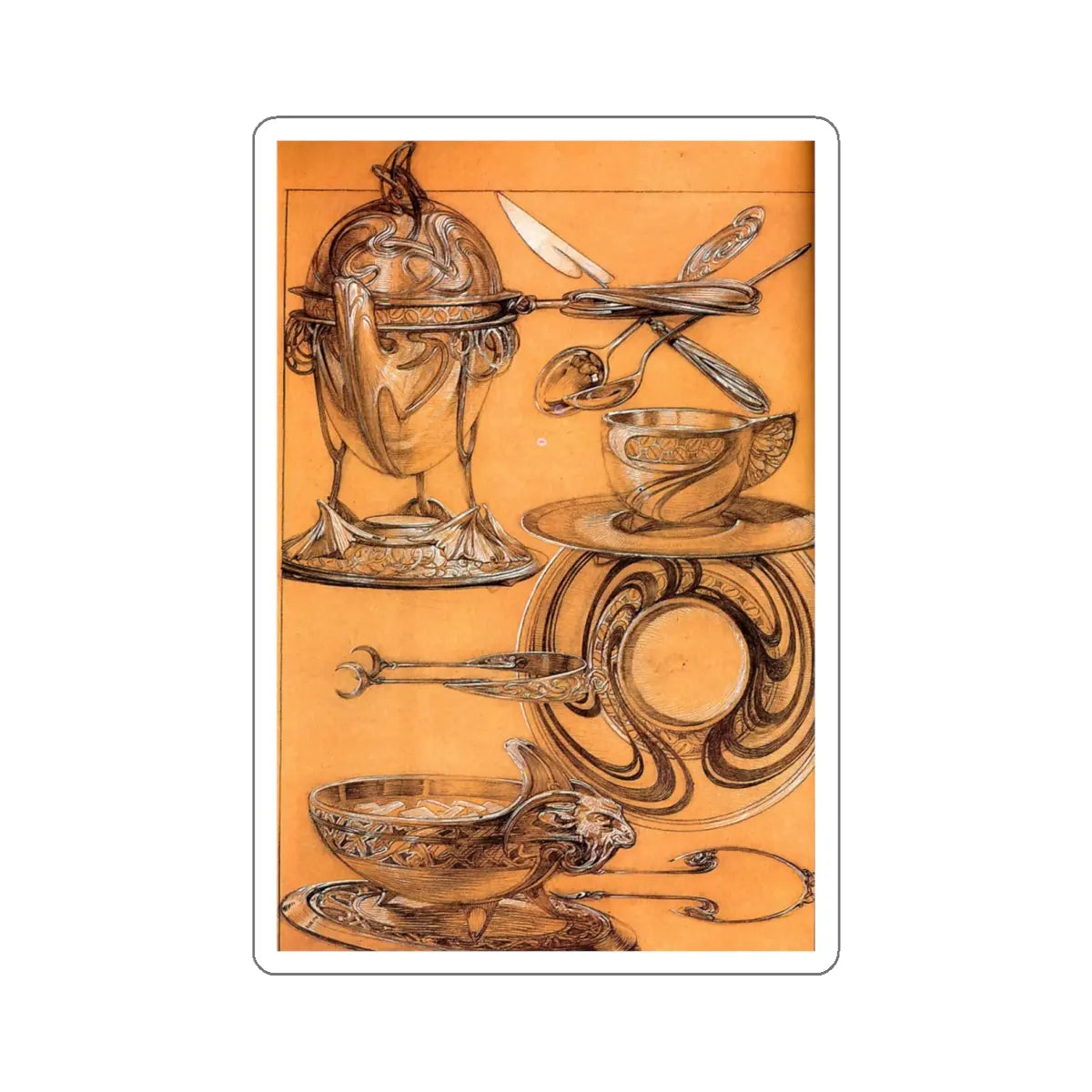 SKU:33303622266331359794 Sticker types:White Shape:Die-Cut Sizes:5" × 5"