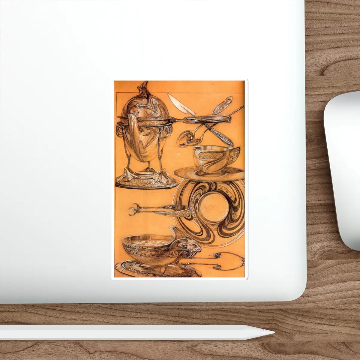 SKU:33303622266331359794 Sticker types:White Shape:Die-Cut Sizes:5" × 5"