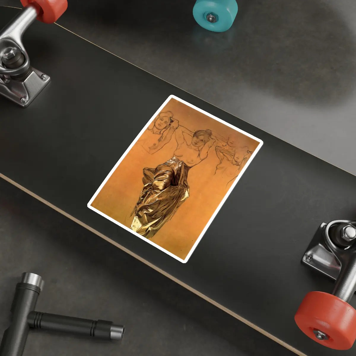 SKU:19629406098966837453 Sticker types:White Shape:Die-Cut Sizes:6" × 6"