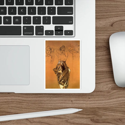 SKU:24534794080639318054 Sticker types:White Shape:Die-Cut Sizes:4" × 4"