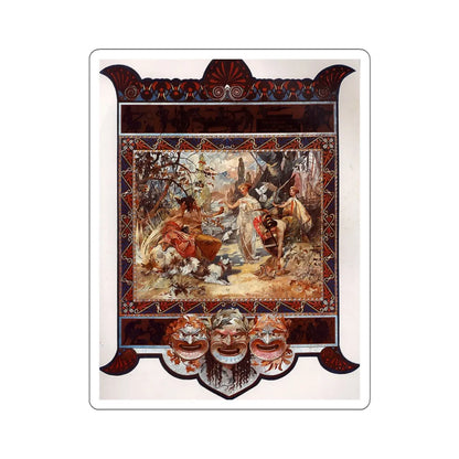 SKU:29029522876687781844 Sticker types:White Shape:Die-Cut Sizes:5" × 5"