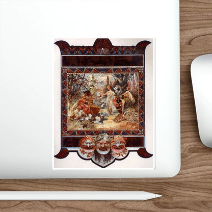 SKU:30122754477598400965 Sticker types:White Shape:Die-Cut Sizes:6" × 6"
