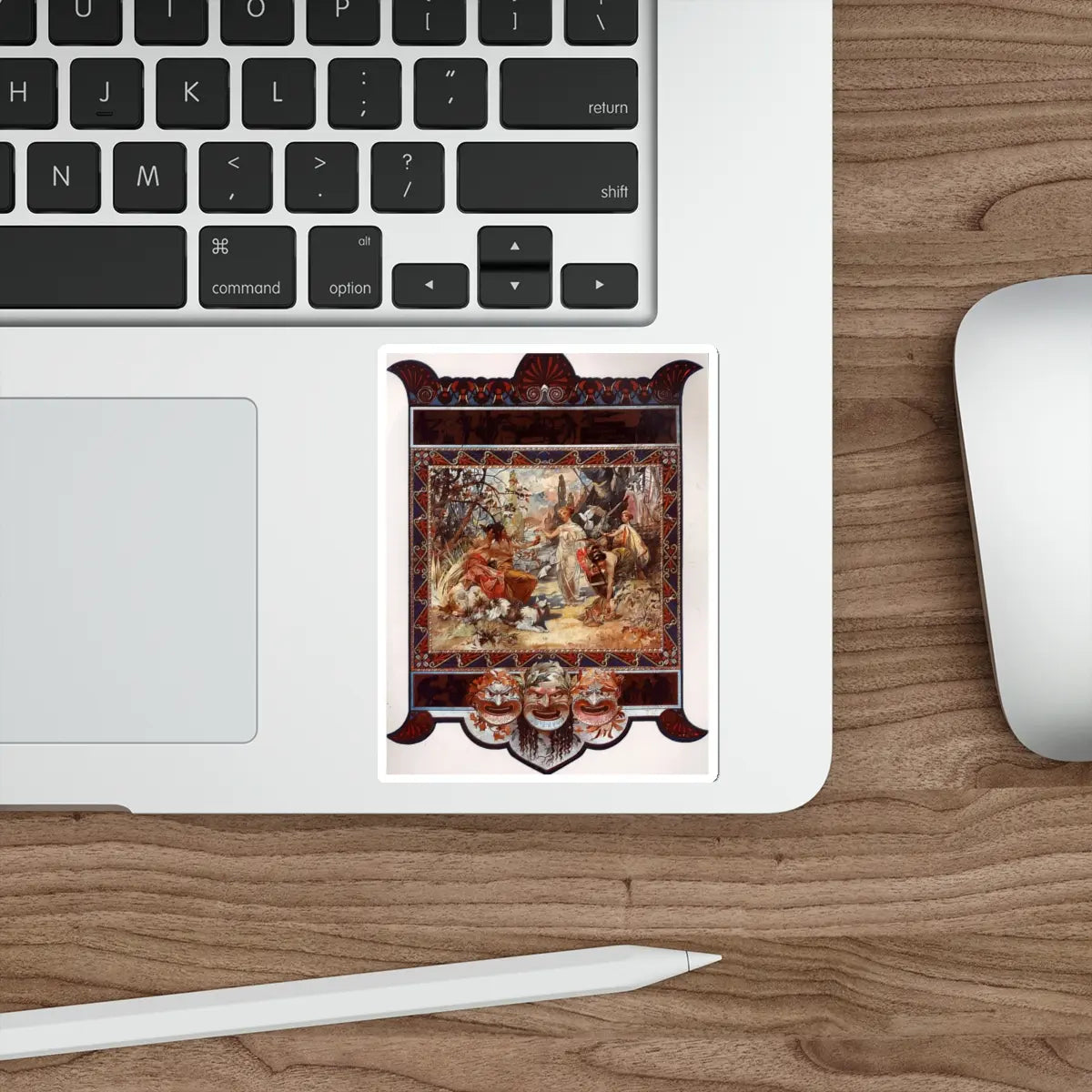 SKU:77390448996483761328 Sticker types:White Shape:Die-Cut Sizes:4" × 4"
