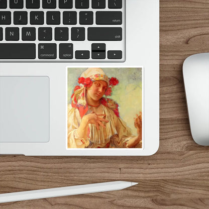 SKU:12256940912034938488 Sticker types:White Shape:Die-Cut Sizes:4" × 4"