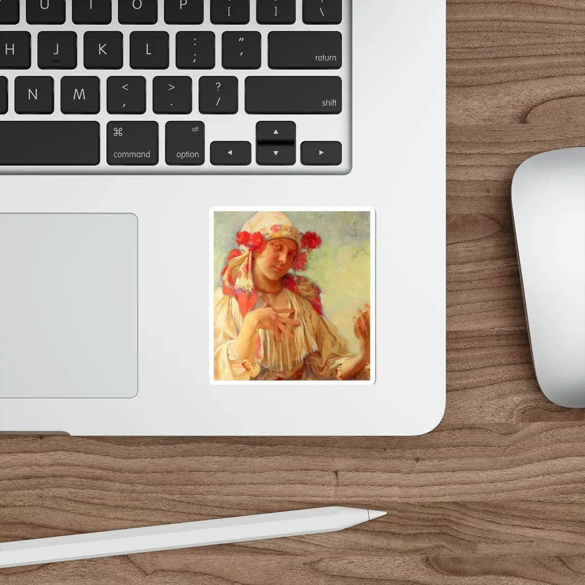 SKU:67802567651539163105 Sticker types:White Shape:Die-Cut Sizes:3" × 3"