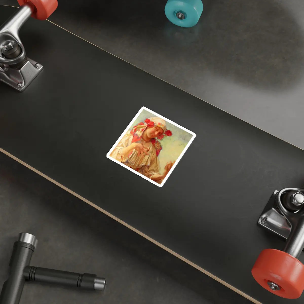 SKU:67802567651539163105 Sticker types:White Shape:Die-Cut Sizes:3" × 3"