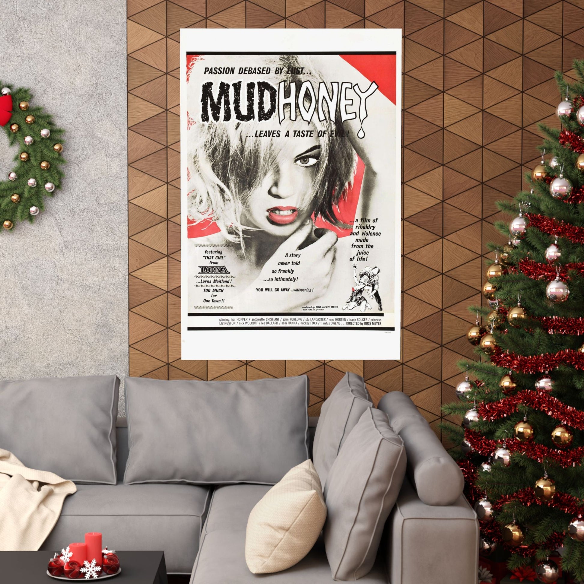 MUDHONEY 1965 - Paper Movie Poster-The Sticker Space