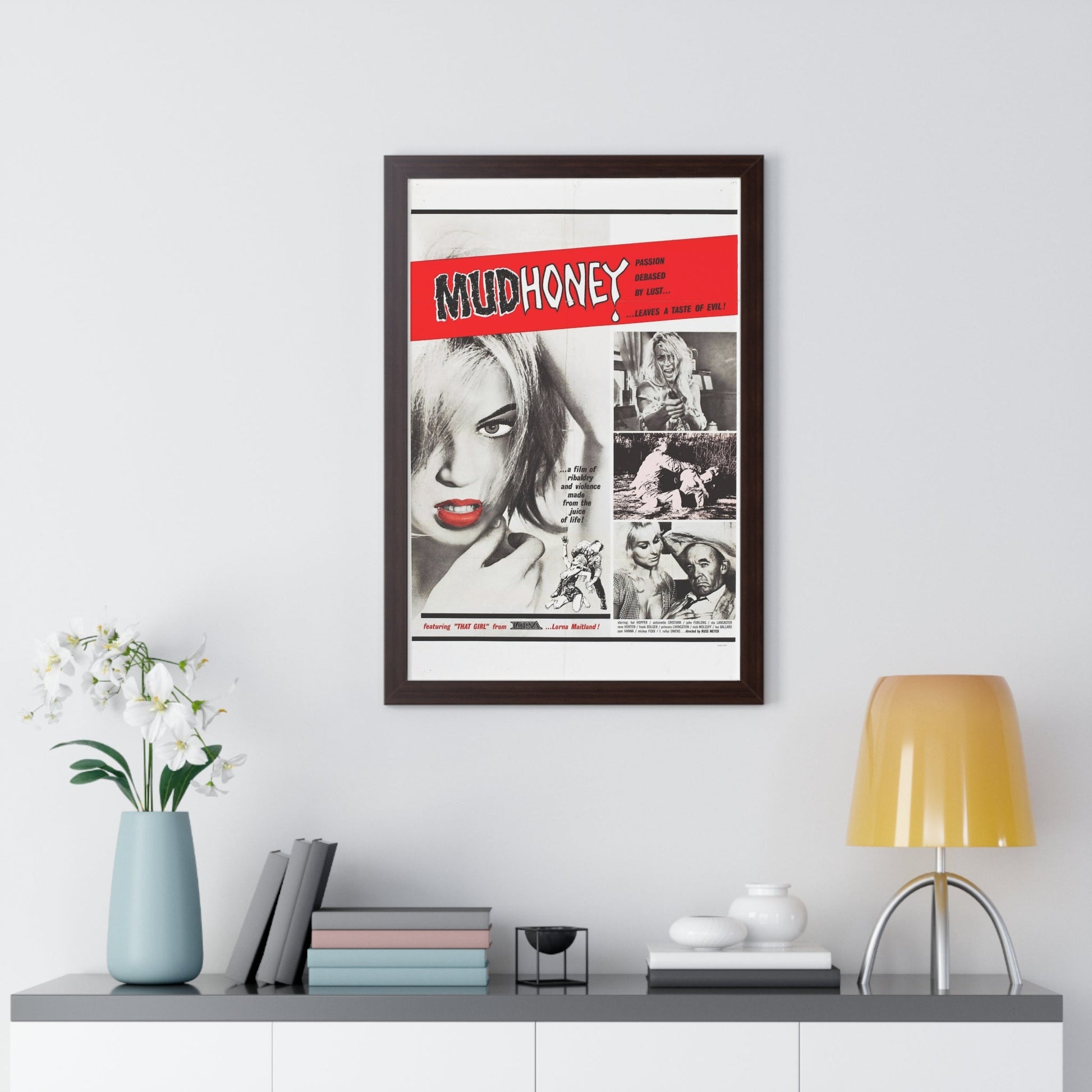 MUDHONEY (2) 1965 - Framed Movie Poster-The Sticker Space