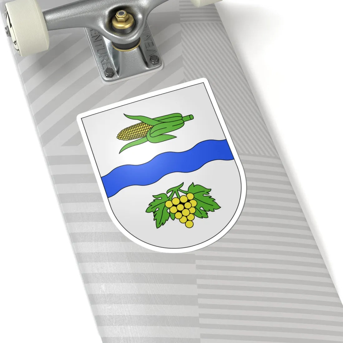 Muggio-coat of arms (Switzerland) (Coat of Arms) STICKER Vinyl Kiss-Cut Decal - The Sticker Space