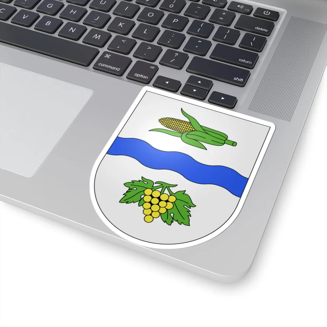 Muggio-coat of arms (Switzerland) (Coat of Arms) STICKER Vinyl Kiss-Cut Decal - The Sticker Space