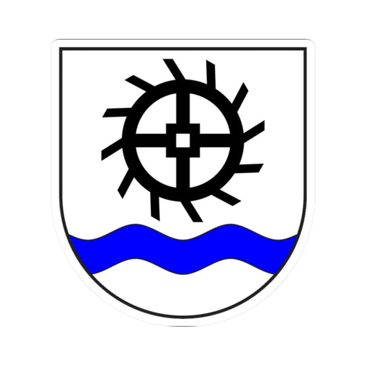 Mulegns wappen (Switzerland) (Coat of Arms) STICKER Vinyl Kiss-Cut Decal 2 Inch White - The Sticker Space