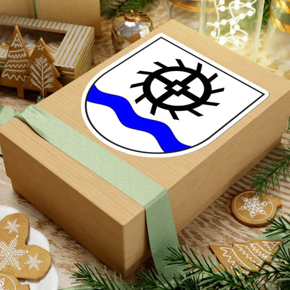 Mulegns wappen (Switzerland) (Coat of Arms) STICKER Vinyl Kiss-Cut Decal - The Sticker Space