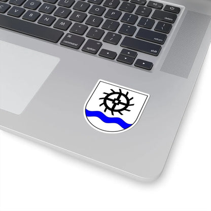 Mulegns wappen (Switzerland) (Coat of Arms) STICKER Vinyl Kiss-Cut Decal - The Sticker Space