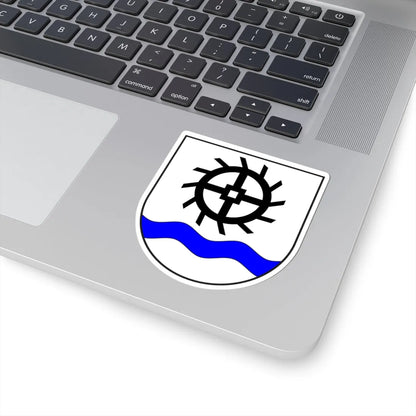 Mulegns wappen (Switzerland) (Coat of Arms) STICKER Vinyl Kiss-Cut Decal - The Sticker Space
