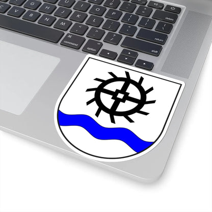 Mulegns wappen (Switzerland) (Coat of Arms) STICKER Vinyl Kiss-Cut Decal - The Sticker Space