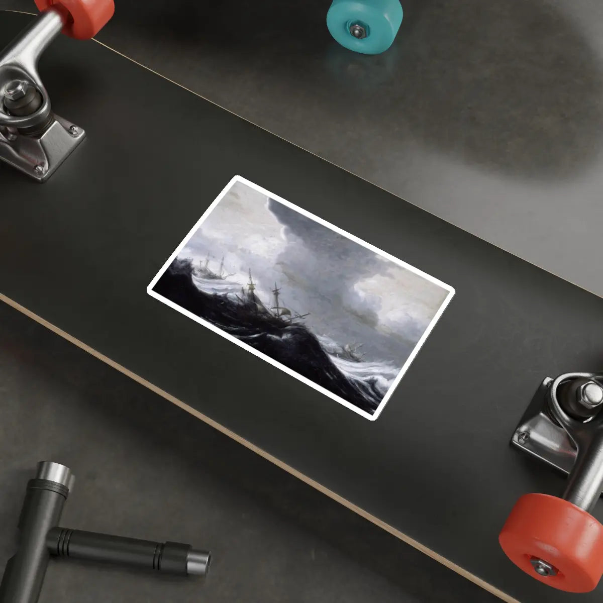 SKU:27592210745501214011 Sticker types:White Shape:Die-Cut Sizes:6" × 6"