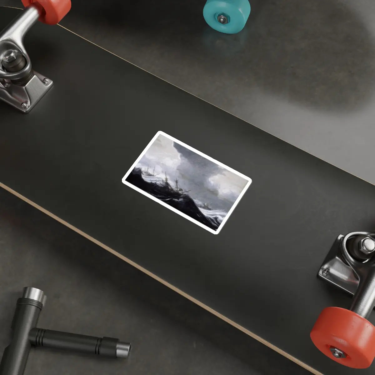 SKU:31325084762975429565 Sticker types:White Shape:Die-Cut Sizes:4" × 4"