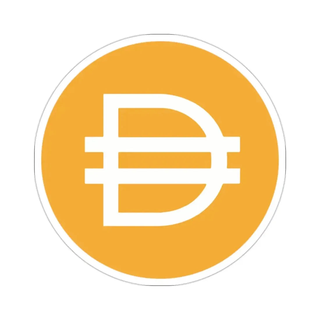 MULTI COLLATERAL DAI DAI (Cryptocurrency) STICKER Vinyl Die-Cut Decal 2 Inch - The Sticker Space