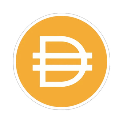 MULTI COLLATERAL DAI DAI (Cryptocurrency) STICKER Vinyl Die-Cut Decal 2 Inch - The Sticker Space