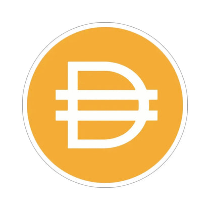 MULTI COLLATERAL DAI DAI (Cryptocurrency) STICKER Vinyl Die-Cut Decal 4 Inch - The Sticker Space