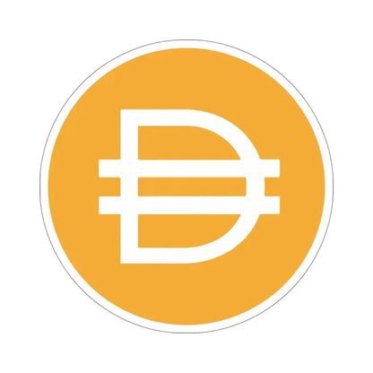 MULTI COLLATERAL DAI DAI (Cryptocurrency) STICKER Vinyl Die-Cut Decal 5 Inch - The Sticker Space