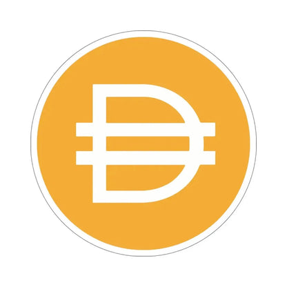 MULTI COLLATERAL DAI DAI (Cryptocurrency) STICKER Vinyl Die-Cut Decal 6 Inch - The Sticker Space