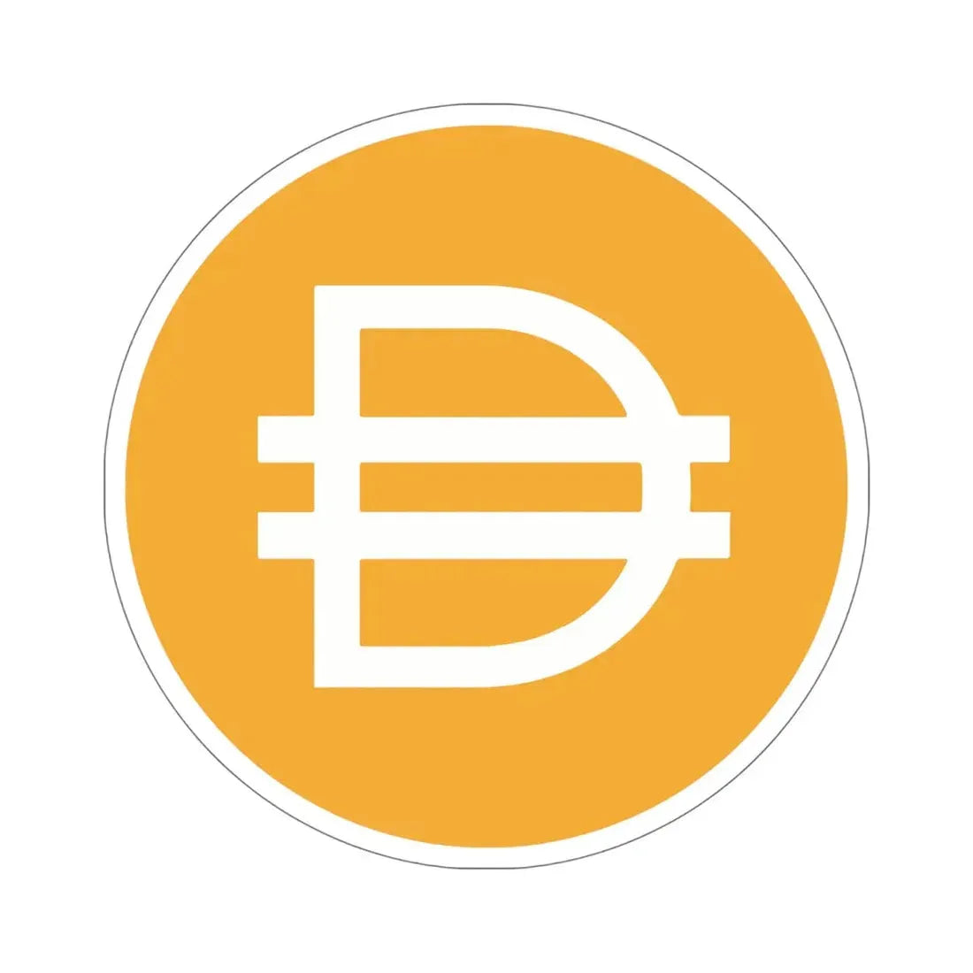 MULTI COLLATERAL DAI DAI (Cryptocurrency) STICKER Vinyl Die-Cut Decal - The Sticker Space