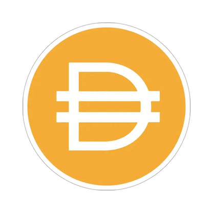 MULTI COLLATERAL DAI DAI (Cryptocurrency) STICKER Vinyl Die-Cut Decal - The Sticker Space