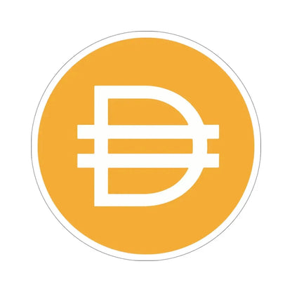 MULTI COLLATERAL DAI DAI (Cryptocurrency) STICKER Vinyl Die-Cut Decal - The Sticker Space