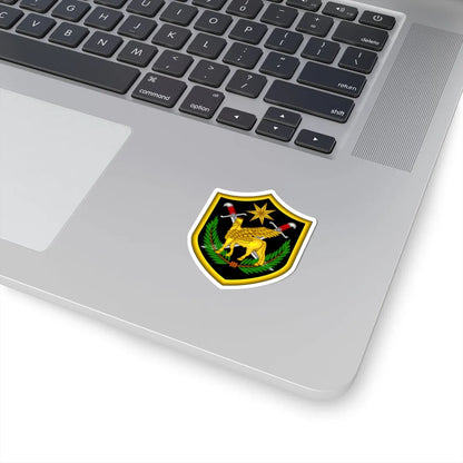 Multi-National Force-Iraq Shoulder Sleeve Insignia (Iraq) (Coat of Arms) STICKER Vinyl Kiss-Cut Decal - The Sticker Space