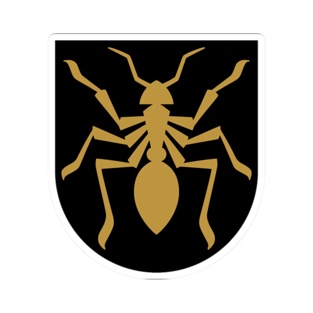 Multia vaakuna (Finland) (Coat of Arms) STICKER Vinyl Kiss-Cut Decal 2 Inch White - The Sticker Space