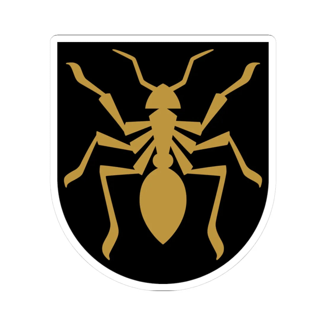 Multia vaakuna (Finland) (Coat of Arms) STICKER Vinyl Kiss-Cut Decal 3 Inch White - The Sticker Space