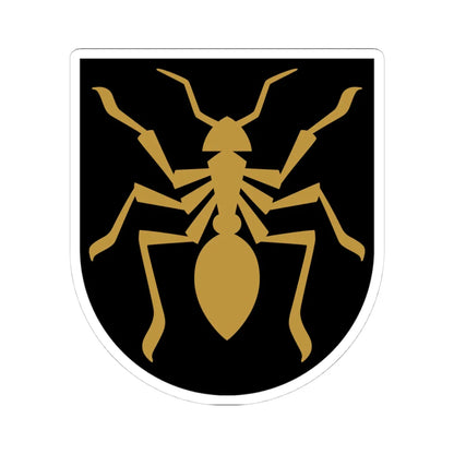 Multia vaakuna (Finland) (Coat of Arms) STICKER Vinyl Kiss-Cut Decal 4 Inch White - The Sticker Space